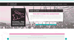Desktop Screenshot of flyingpigmarathon.com