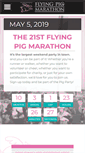 Mobile Screenshot of flyingpigmarathon.com
